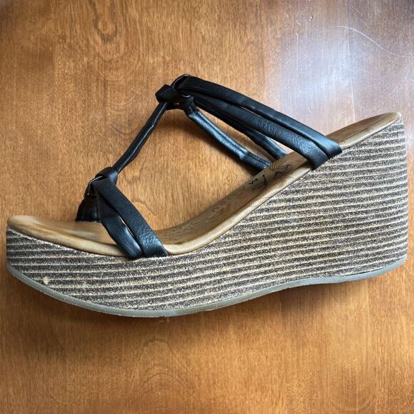 Blowfish Malibu Wedge Women’s Sandal Size 7-1/2 - Picture 3 of 9